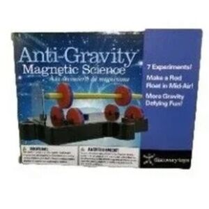 Anti-Gravity Magnetic Science Kit (7 Experiments in 1 Box) Discovery Toys NEW in